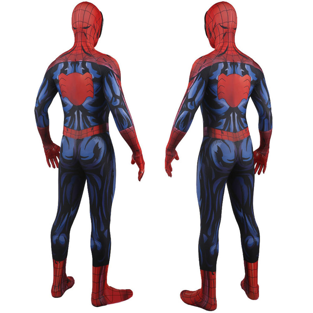 Comic Ultimate Spider-Man Jumpsuits Cosplay Costume Kids Adult Halloween Bodysuit
