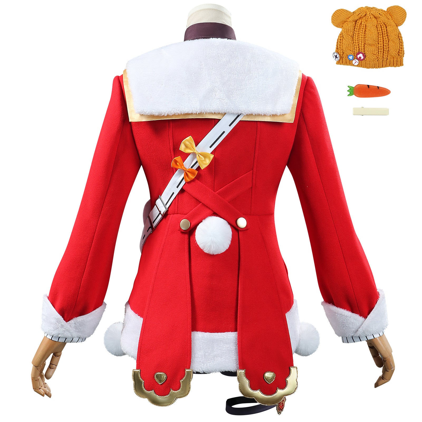 Genshin Impact Lantern Rite Xiangling Christmas Cosplay Costumes