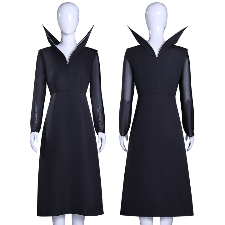 Wednesday The Addams Family 2 Granny Hester Frump Dress Cosplay Costumes
