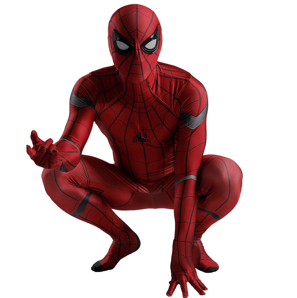 the homecoming scarlet spider man jumpsuits costume kids adult halloween bodysuit