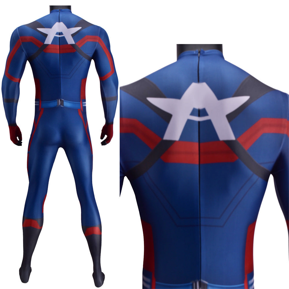 the falcon and the winter soldier captain america jumpsuits kids adult halloween bodysuit 1