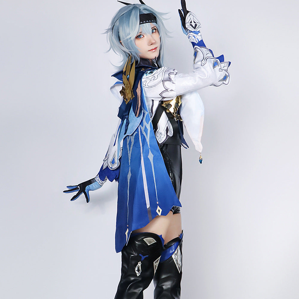Genshin Impact Eula Lawrence Full Set Cosplay Costume