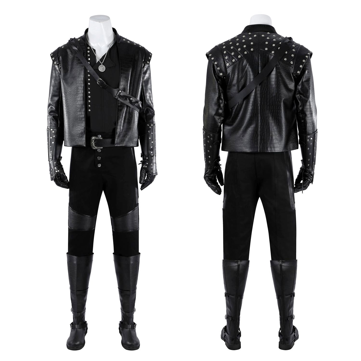 The Witcher 5 Geralt of Rivia Top Level Cosplay Costumes