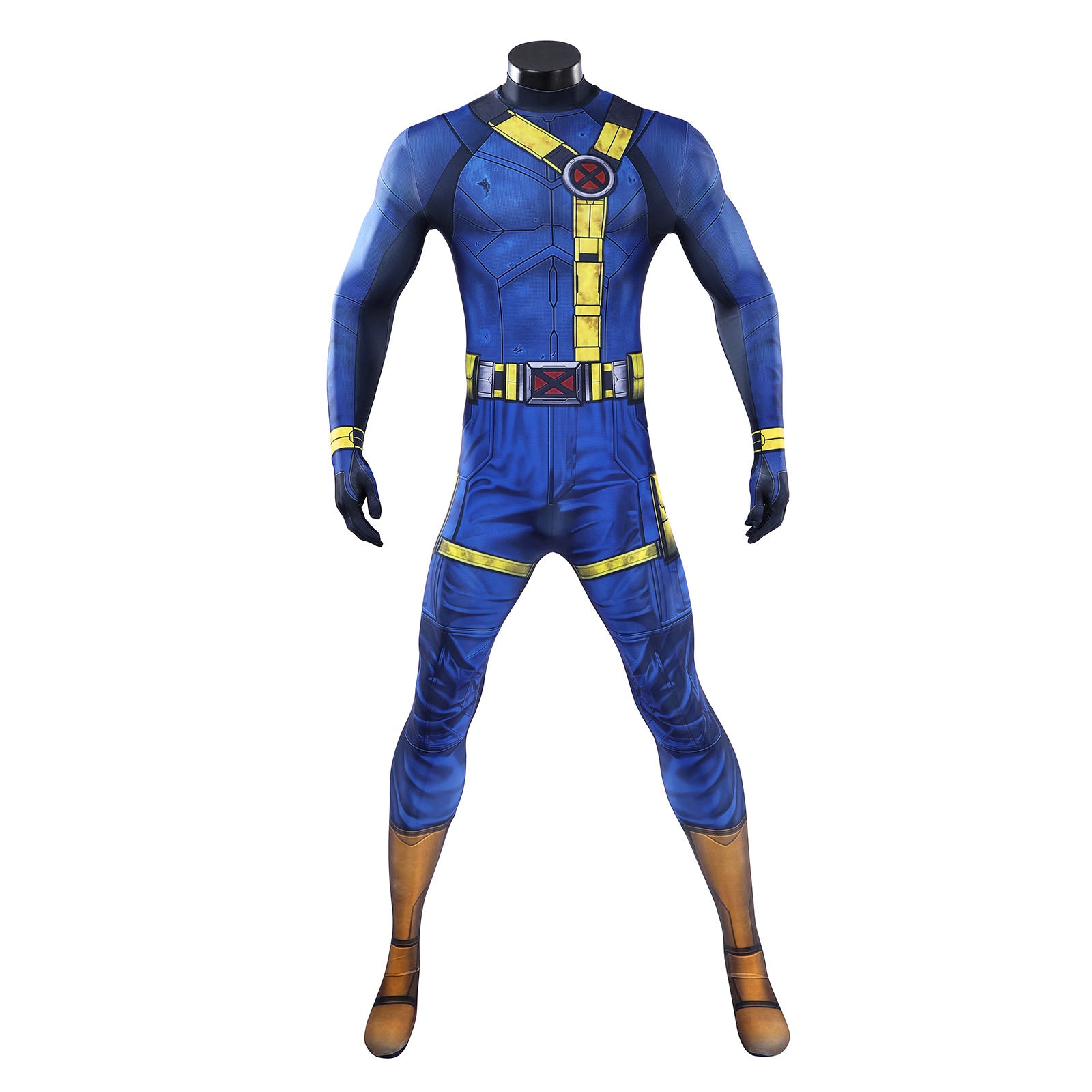 Avengers: Doomsday Cyclops Cosplay Costumes Men's Halloween Jumpsuit for Themed Party Outfit
