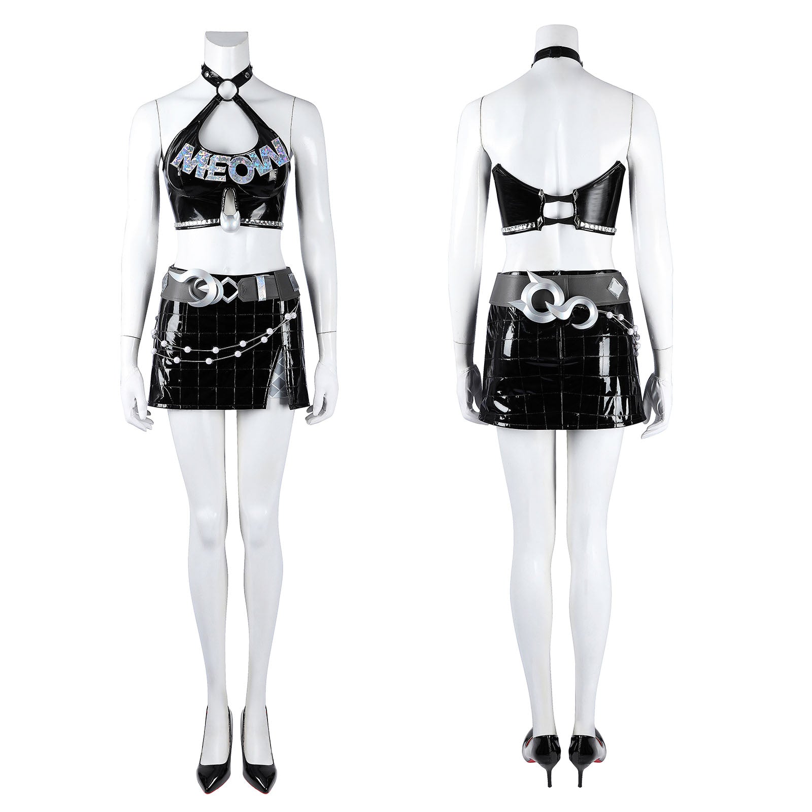 Marvel Rivals Black Cat Urban Predator Top Level Cosplay Costumes Women Halloween Outfits
