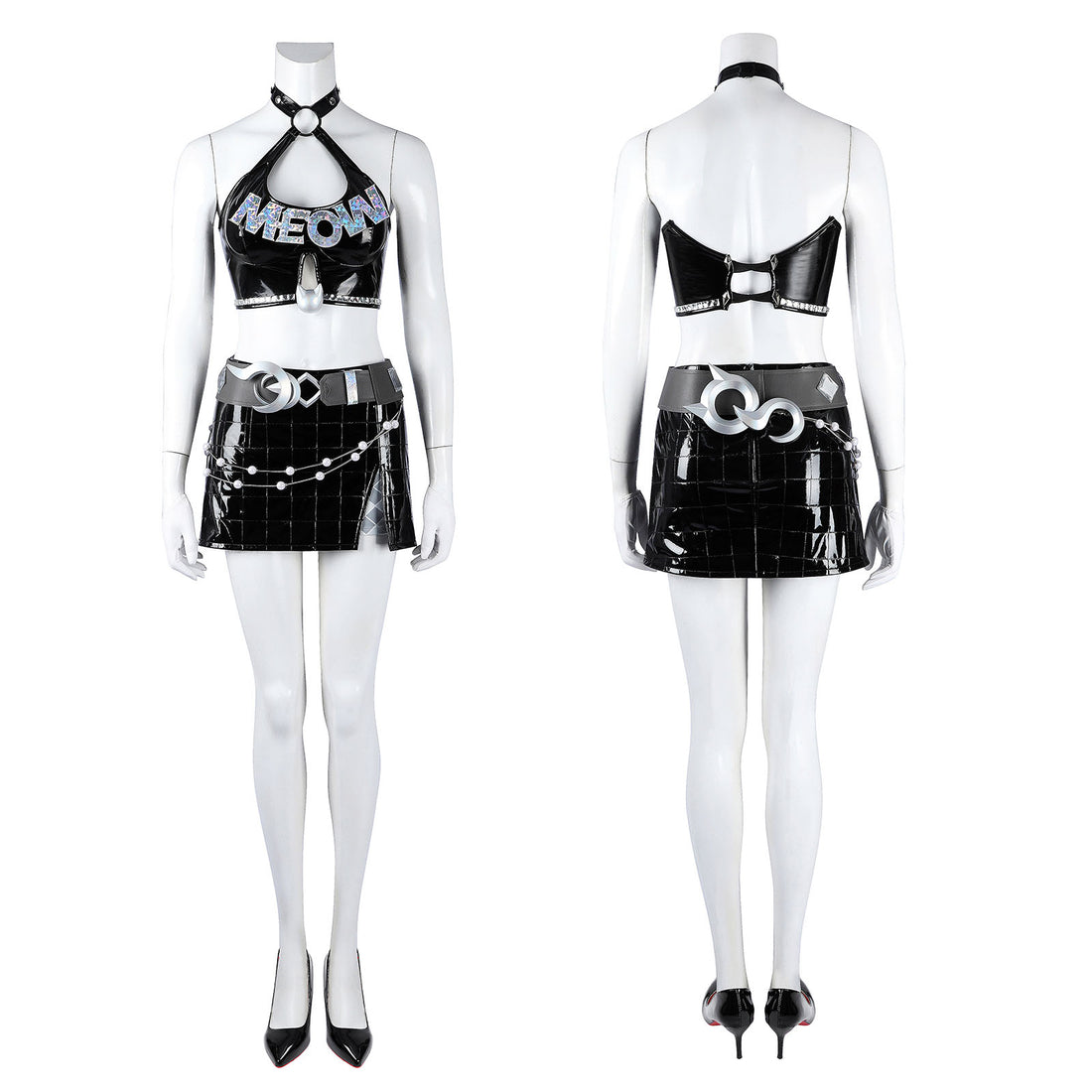 Marvel Rivals Black Cat Urban Predator Top Level Cosplay Costumes Women Halloween Outfits