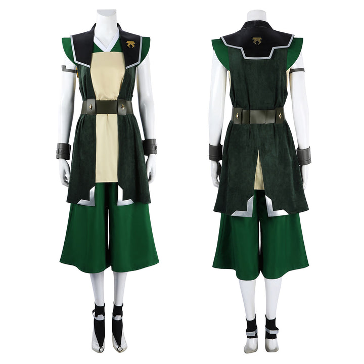 Avatar: The Last Airbender TophBeifong Top Level Cosplay Costumes Themed Carnival Outfits