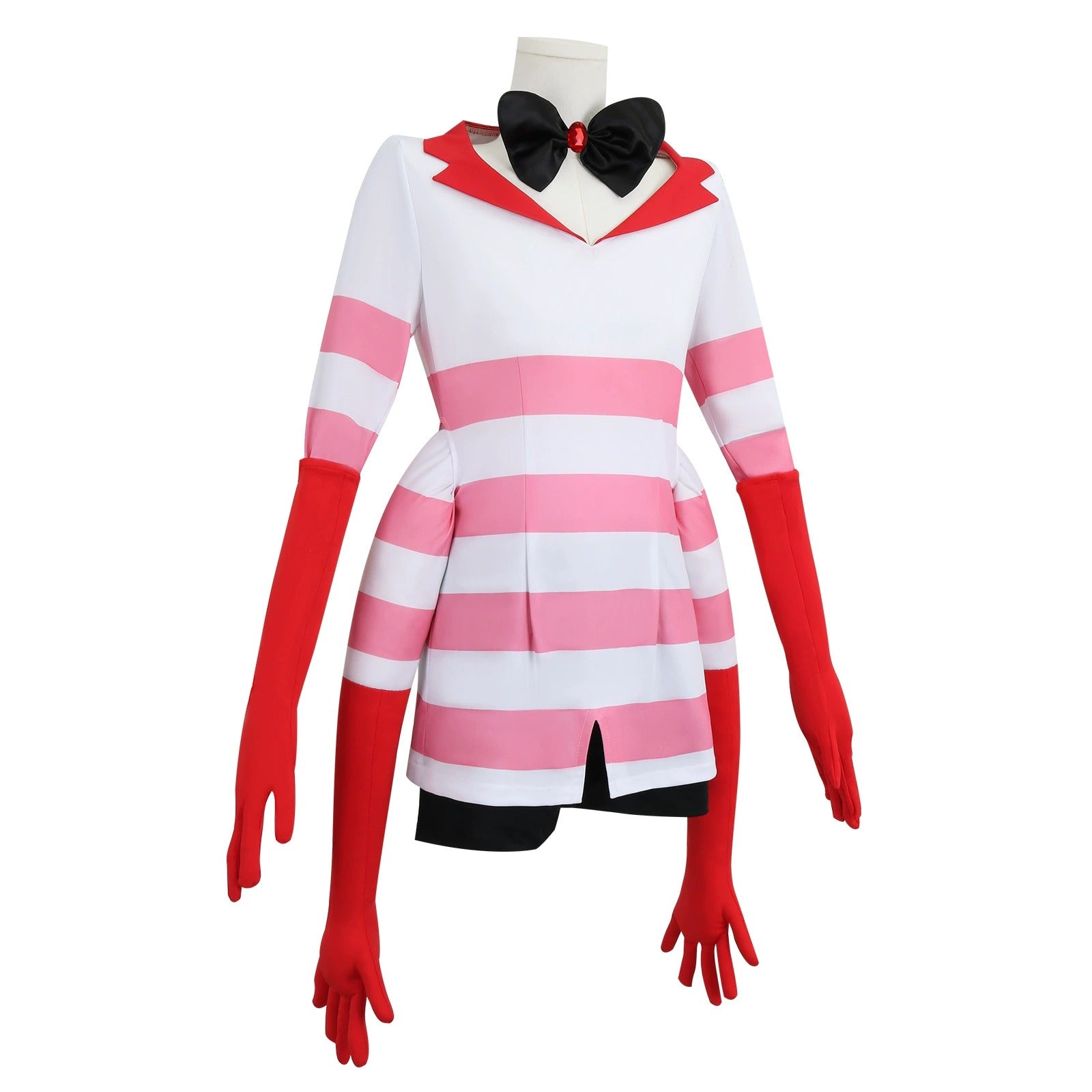 Hazbin Hotel Angel Dust Dress Outfit Full Set Cosplay Costumes