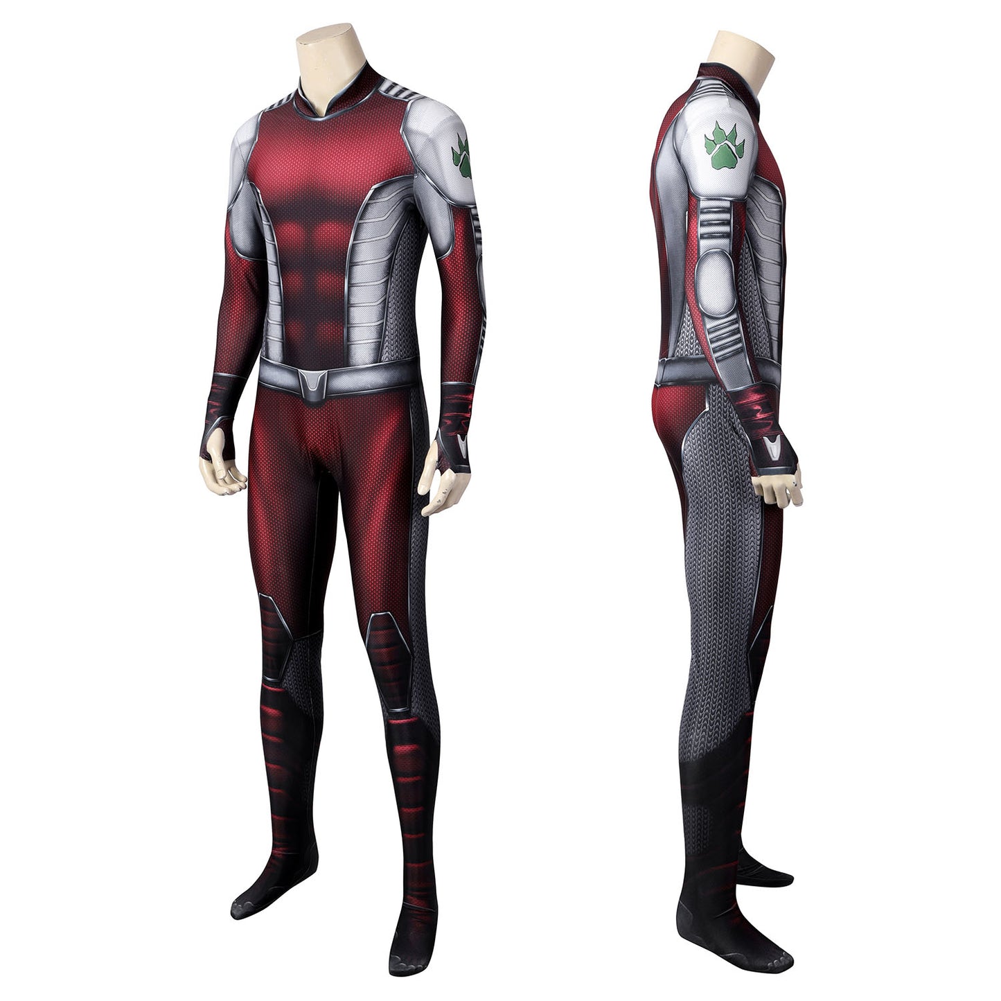 Comics Titans Beast Boy Male Jumpsuit Cosplay Costumes