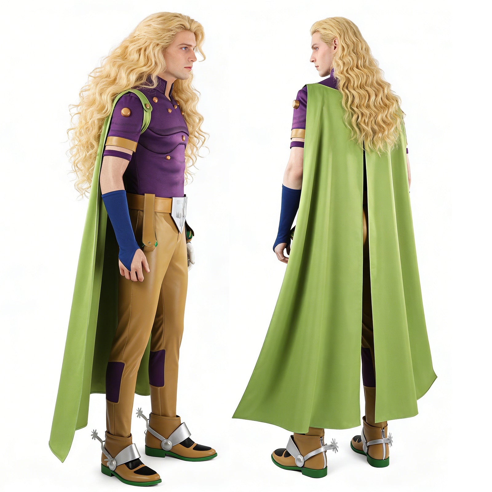 JoJo's Bizarre Adventure Steel Ball Run Gyro Zeppeli Cosplay Costumes