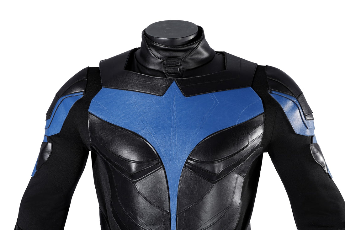 Titans Season 1 Nightwing Dick Grayson Battle Suit Male Cosplay Costumes