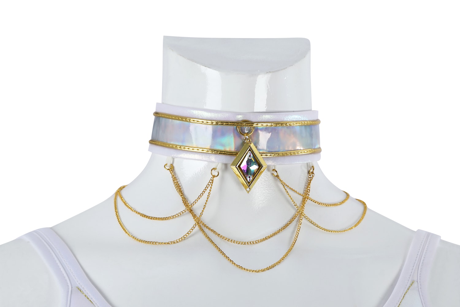 KPop Demon Hunters Mira White Stage Outfit Cosplay Costumes