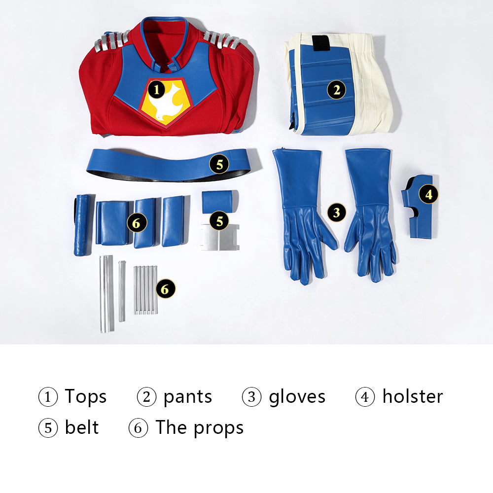 Peacemaker Season 1 Christopher Smith Top Level New Cosplay Costumes