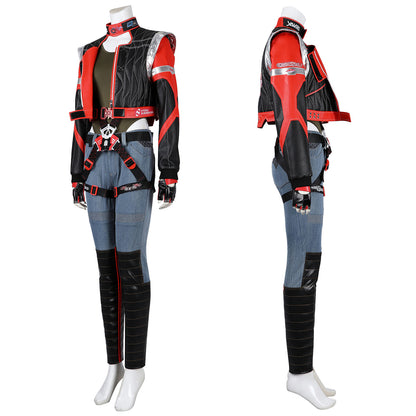 Cyberpunk 2077 Panam Palmer Female Leather Cosplay Costumes