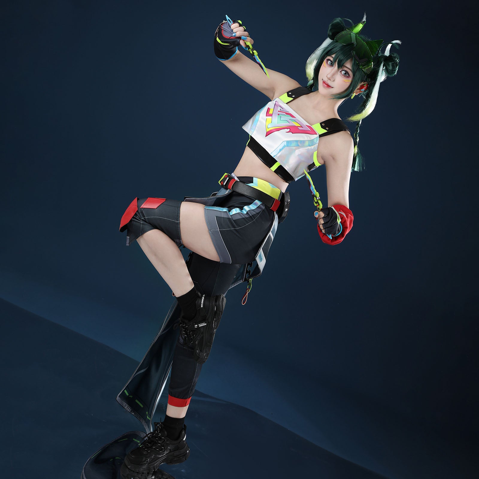 Overwatch YOASOBI Kiriko Made My Night Skin Cosplay Costumes Women Streamer Outfits
