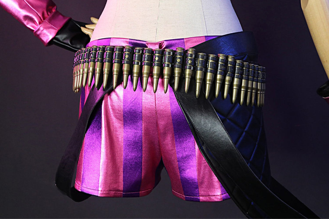 Game LOL Loose Cannon jinx Cosplay Costumes
