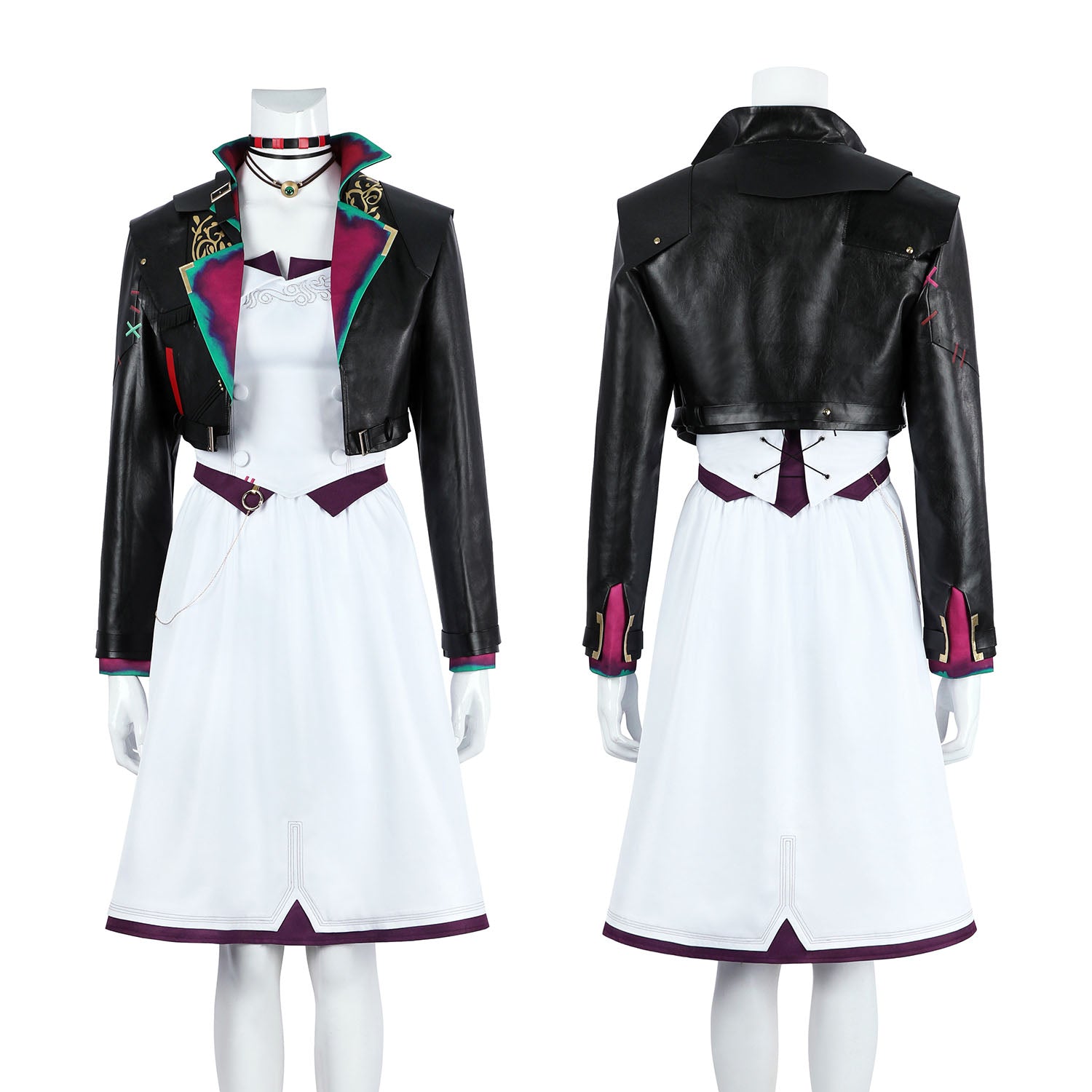 Game LOL Arcane 2 BAOBAO Full Set Role Cosplay Costumes