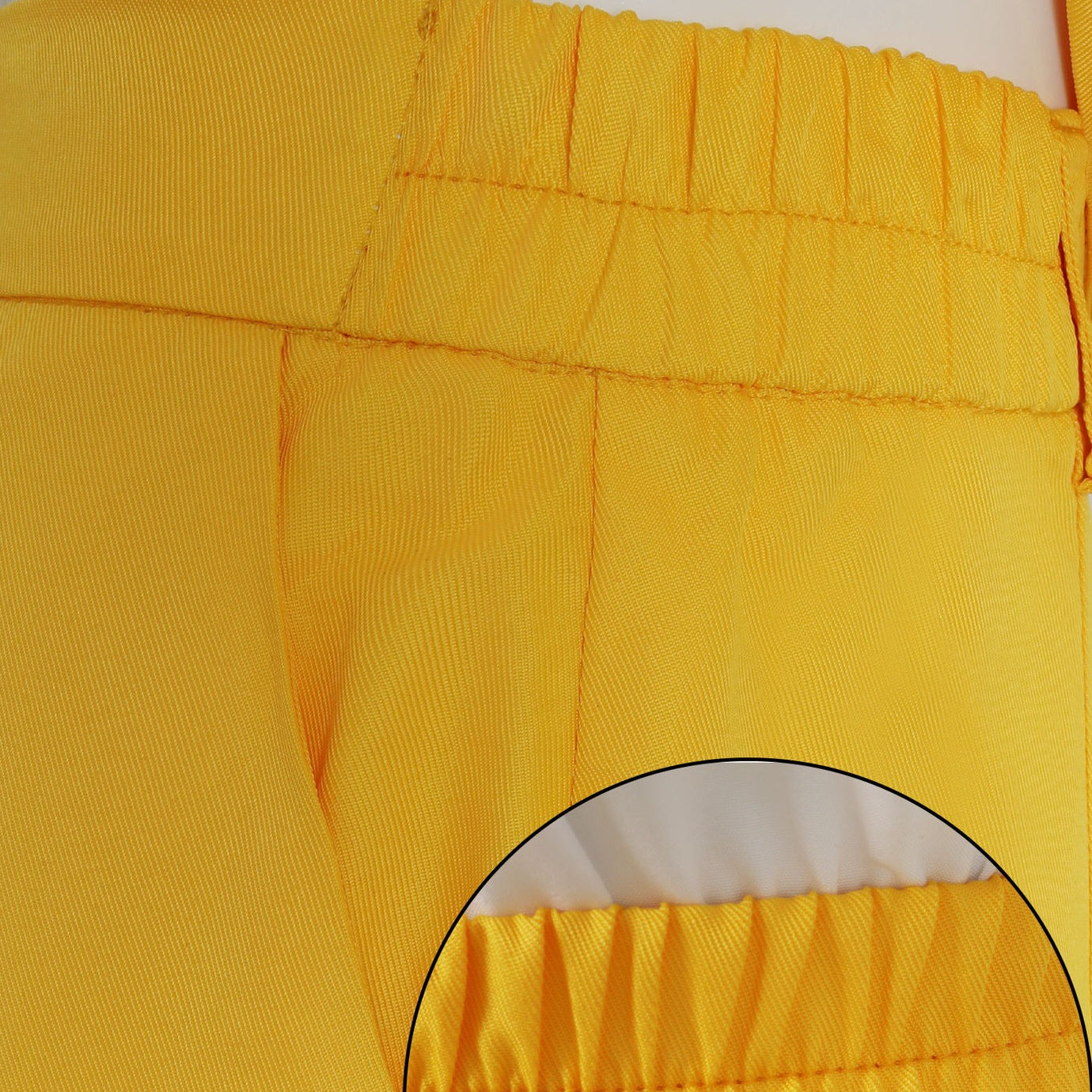 Beetle Juice Shrunken Head Bob Yellow Suit Halloween Cosplay Costumes