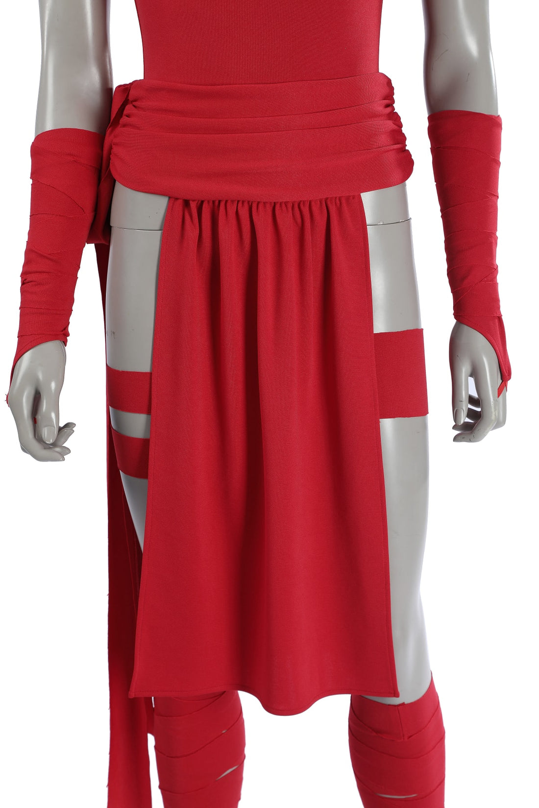 Daredevil Elektra Comic Edition Red Suits Cosplay Costumes Women Themed Party Outfits