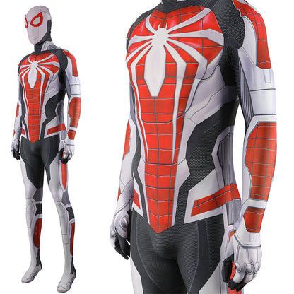 Spider-Man PS5 Remastered Armored Advanced Suit Jumpsuit Cosplay Costume