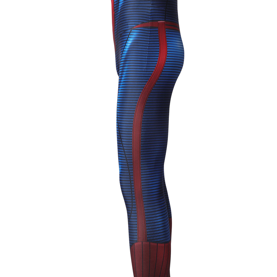 Movie Spider-Man: The Amazing Spider-Man Peter Parker Spiderman Elastic Force Cosplay Costume Jumpsuit with Headgear
