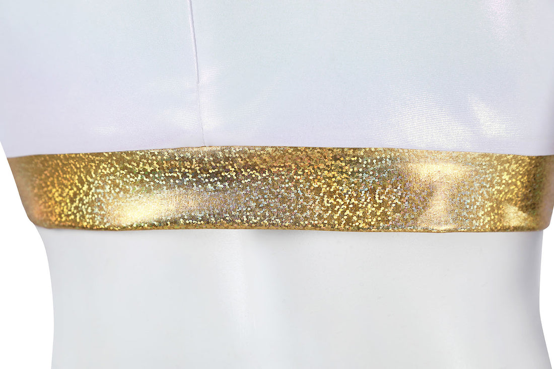 KPop Demon Hunters Zoey White Stage Outfit Cosplay Costumes