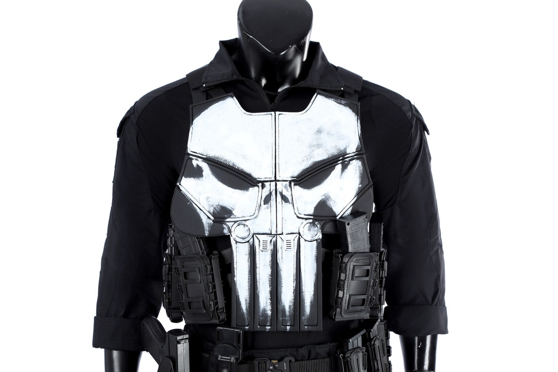 The Punisher One Last Kill Punisher Cosplay Costumes Frank Castle Skull Suit Halloween Outfits