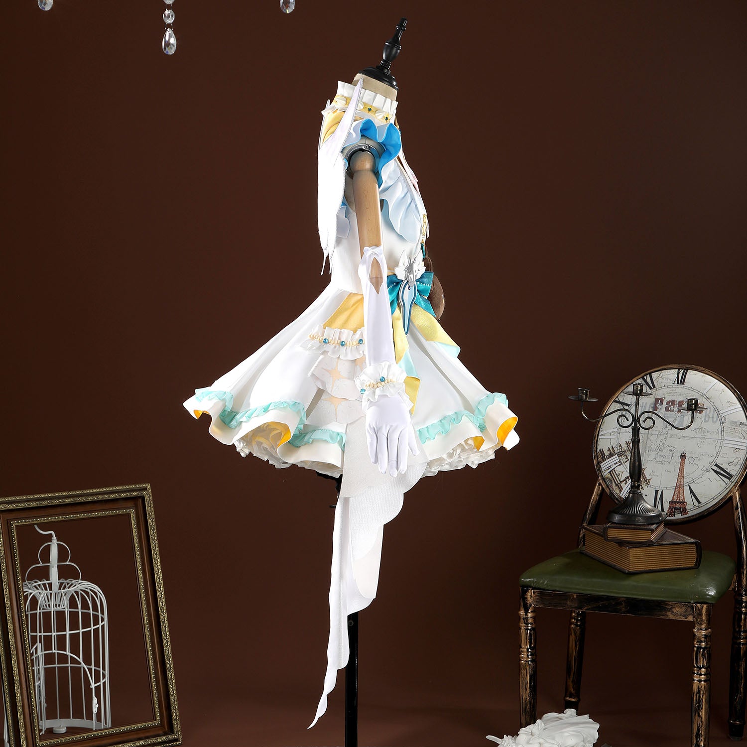 Game Carnival Garu Frisky Leaping Moonlight Dress Cosplay Costumes