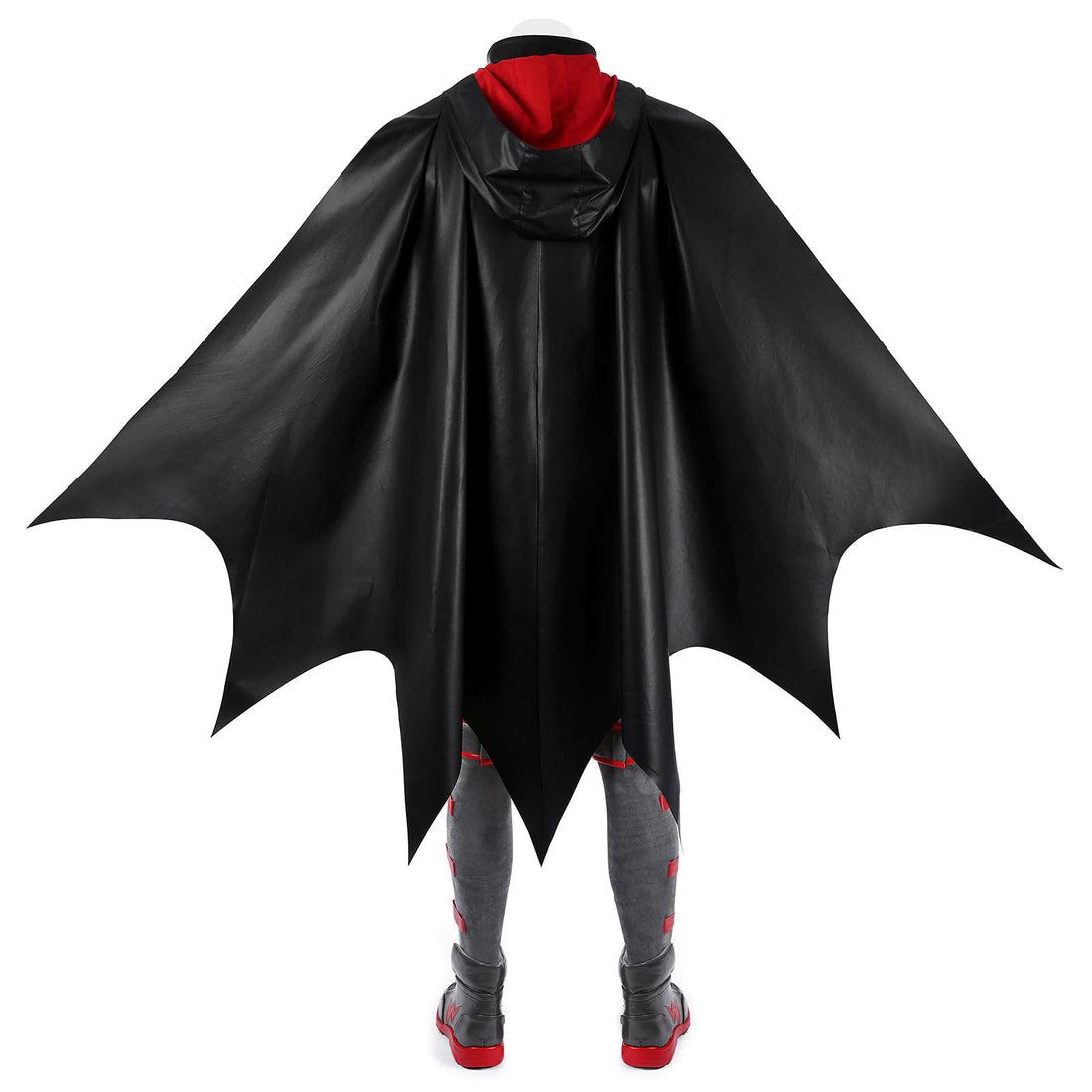 Batman: Son of The Demon Robin Damian Wayne Cosplay Costumes Halloween Suit with Cloak
