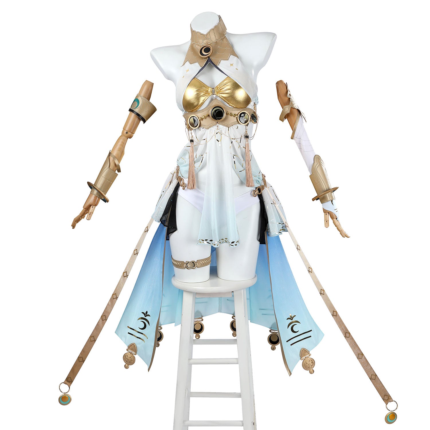 Game Wuthering Waves IUNO Dress Top Level Cosplay Costumes