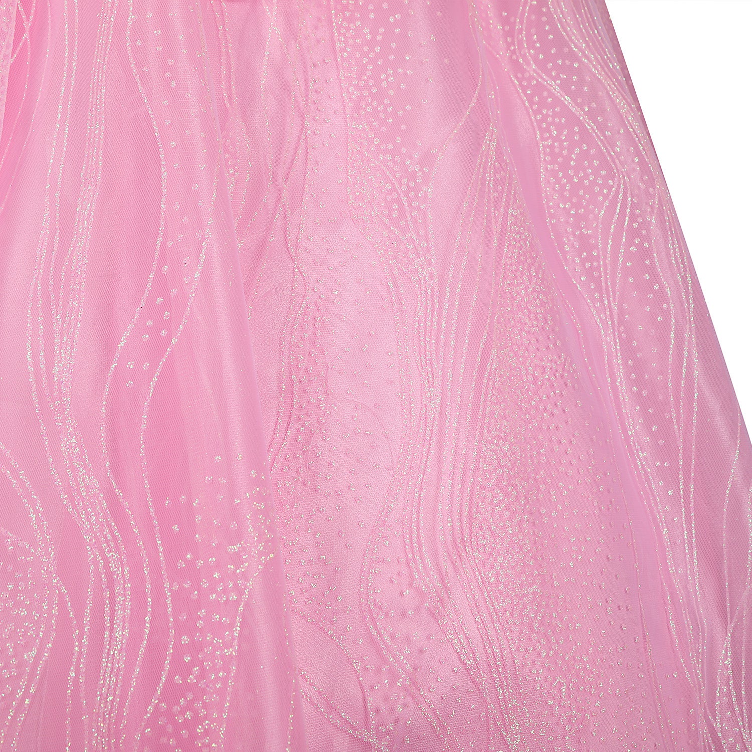 Wicked Part One Galinda Female Dress with Crown Cosplay Costumes