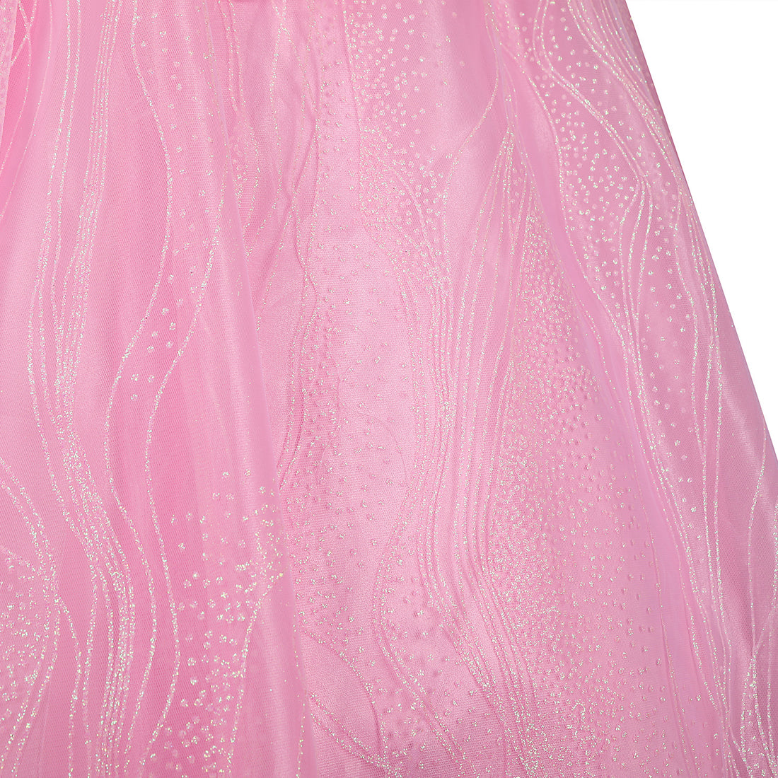 Wicked Part One Galinda Female Dress with Crown Cosplay Costumes