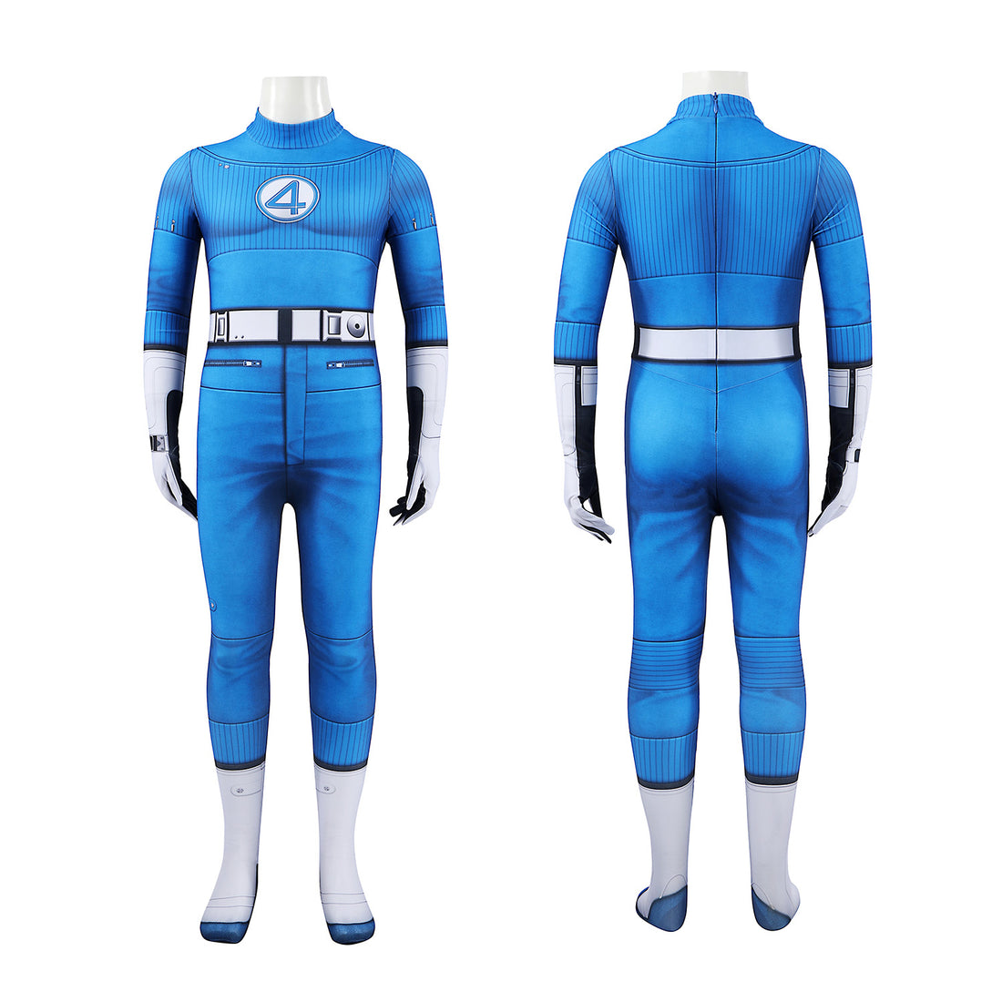 Fantastic Four First Steps Mister Fantastic Reed Richards Kids Jumpsuit Costumes