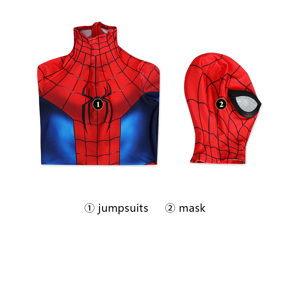 Spider-Man Brand New Day Peter Parker Kids Jumpsuit Costumes