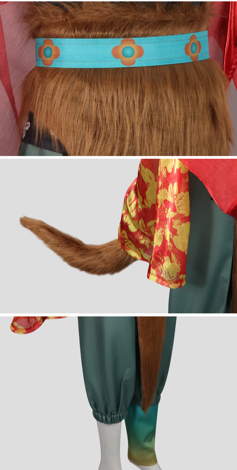 Black Myth Wukong Fox Spirit Pingping Full Set Cosplay Costumes