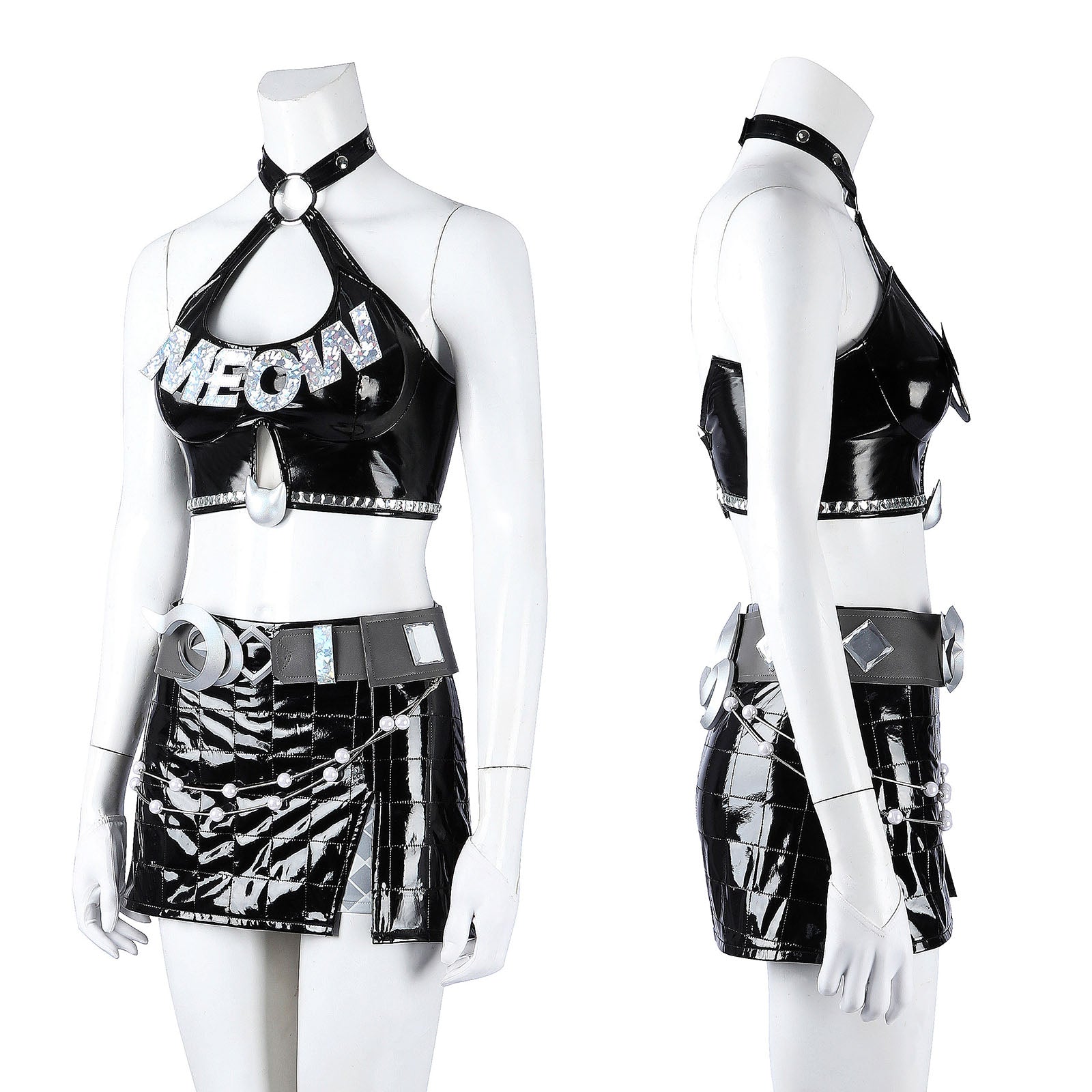 Marvel Rivals Black Cat Urban Predator Top Level Cosplay Costumes Women Halloween Outfits