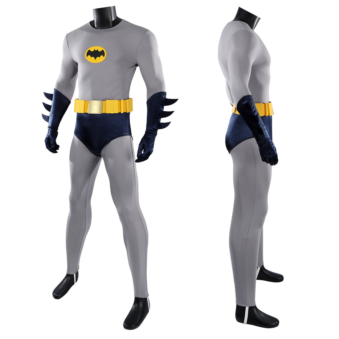 Retro Batman 1966 Adam West Top Level Movie Cosplay Costumes