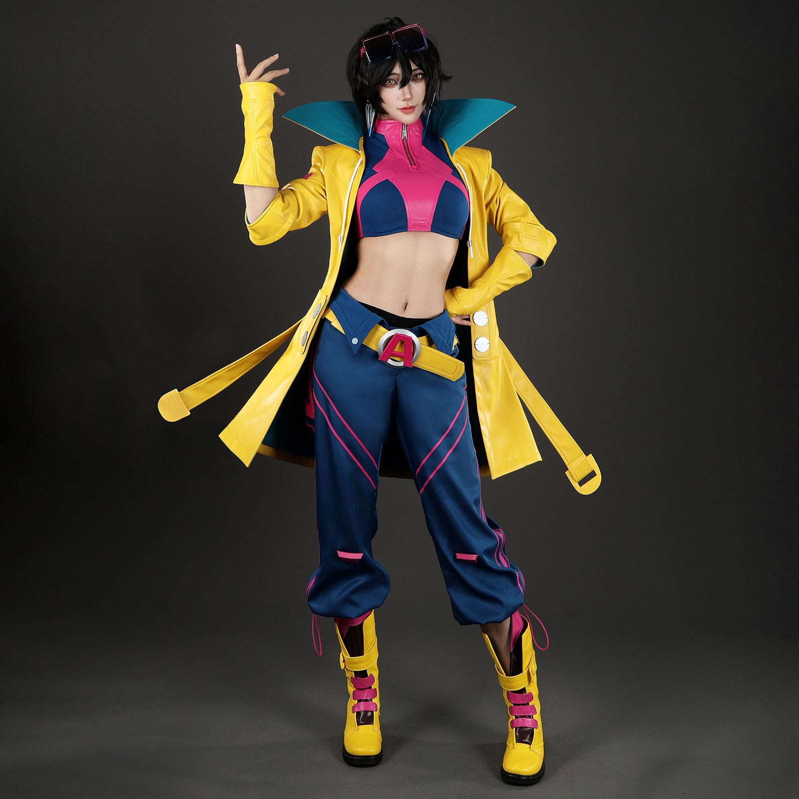 Marvel Rivals Jubilee Top Level Women's Cosplay Costumes Themed Carnival Outfits