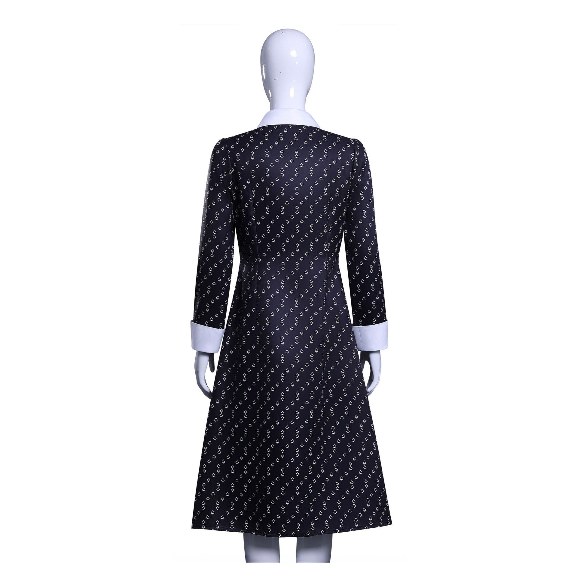 Wednesday 2 Addams Adult and Kids Black Dress Cosplay Costumes