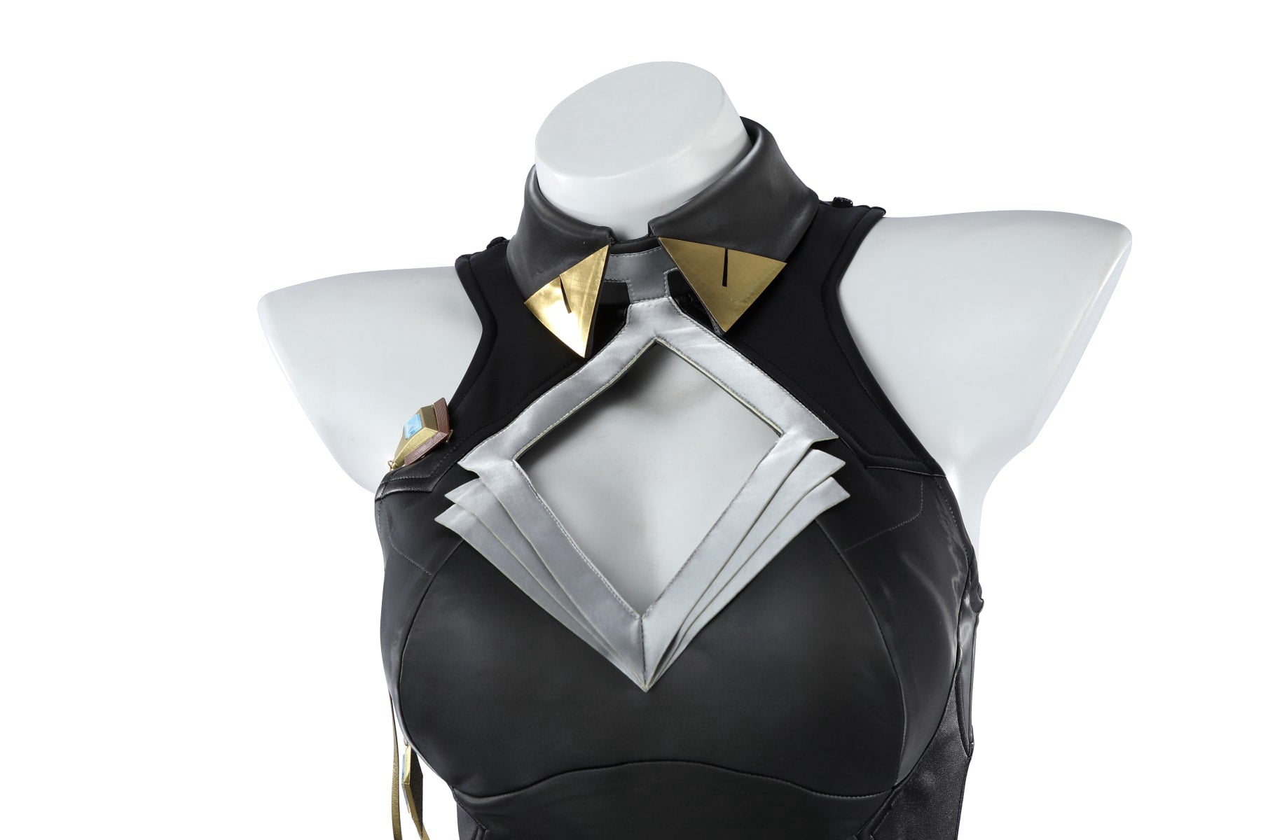 Overwatch Domina Golden Outfit Top Level Fullset Cosplay Costumes