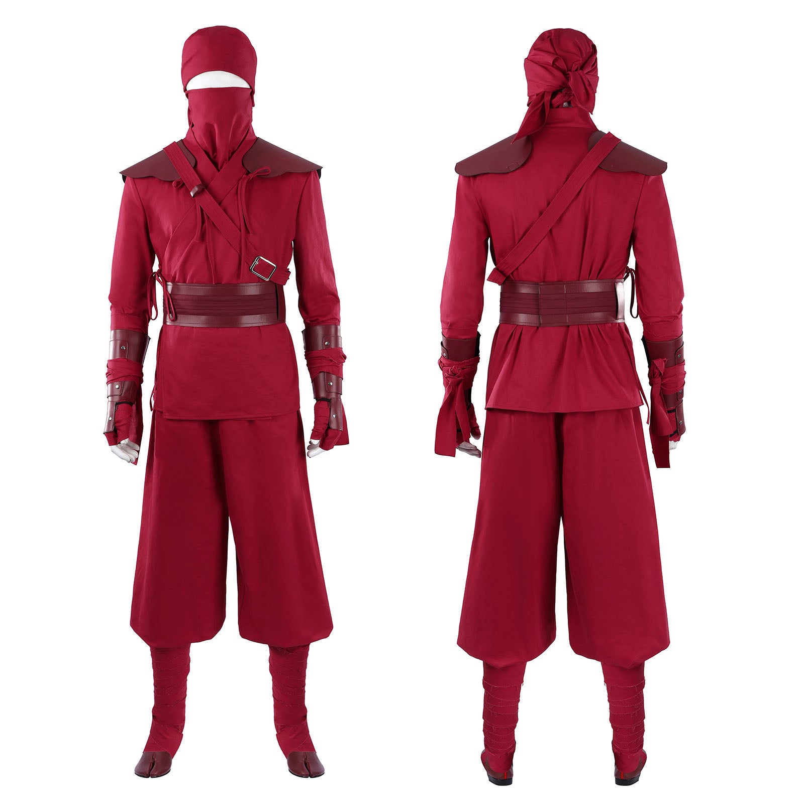 Spider-Man: Brand New Day The Hand Cosplay Costumes Red Ninja Top Halloween Suit