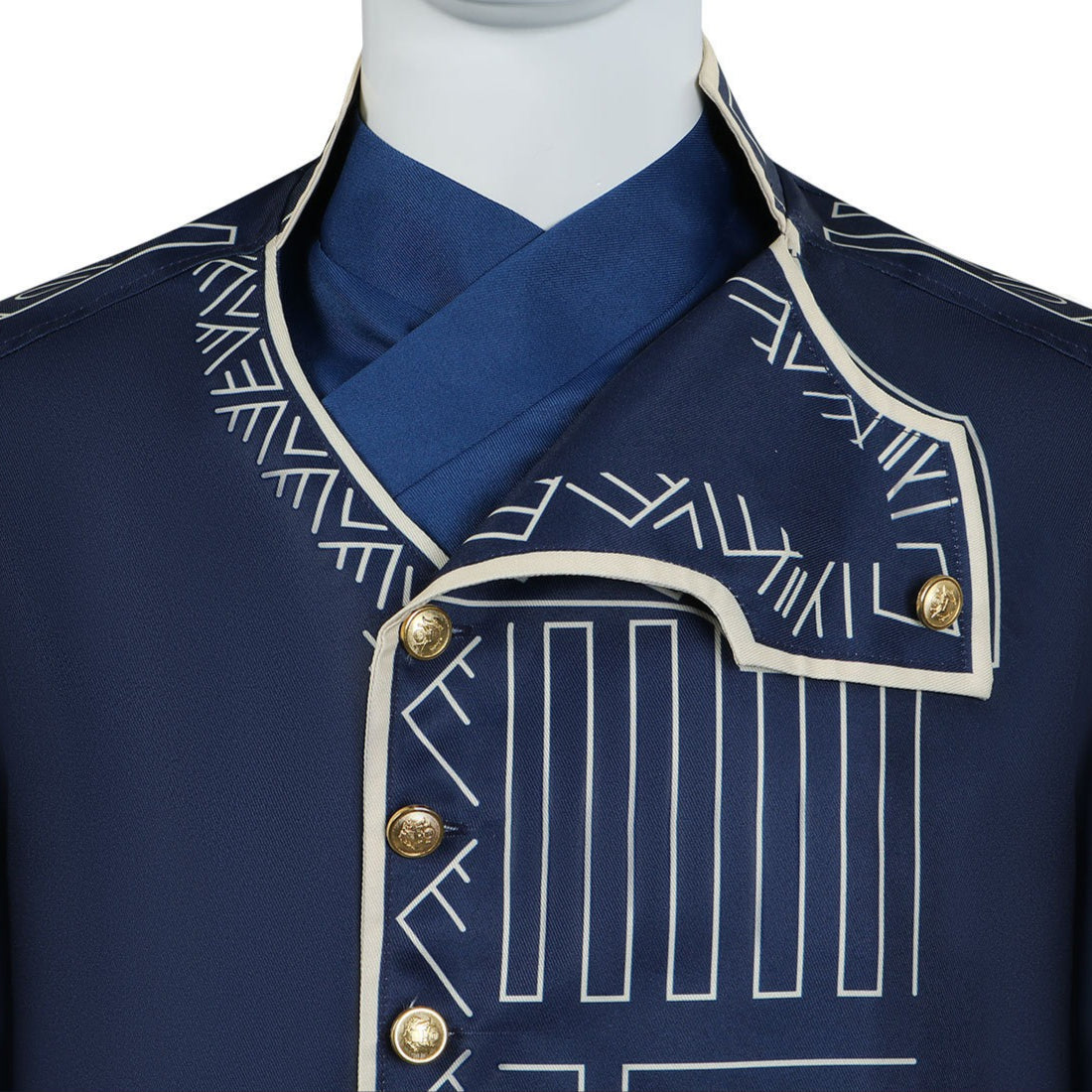 Wicked: For Good Prince Fiyero Navy Blue Suit Cosplay Costumes