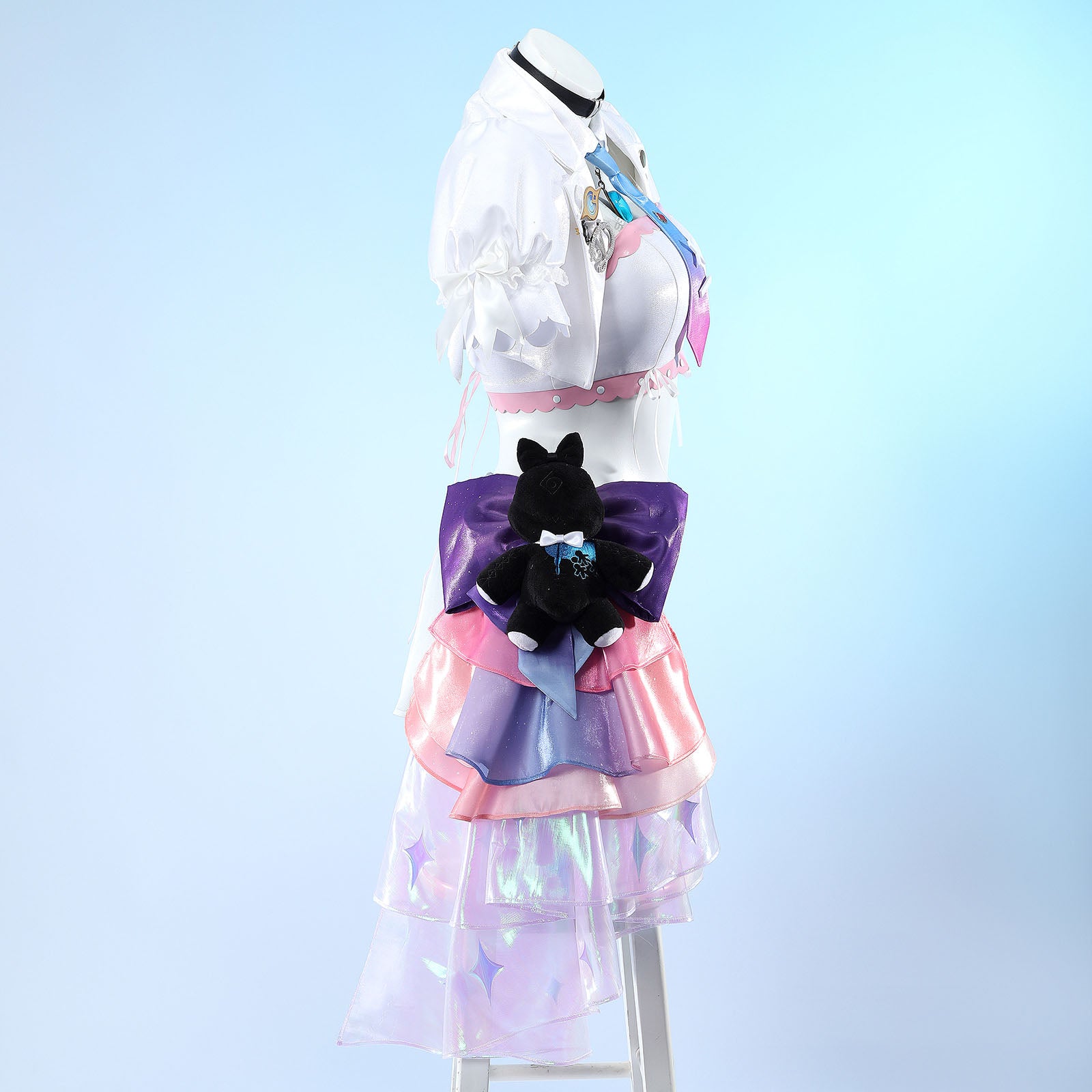 Wuthering Waves Korea Anniversary Denia Top Cosplay Costumes