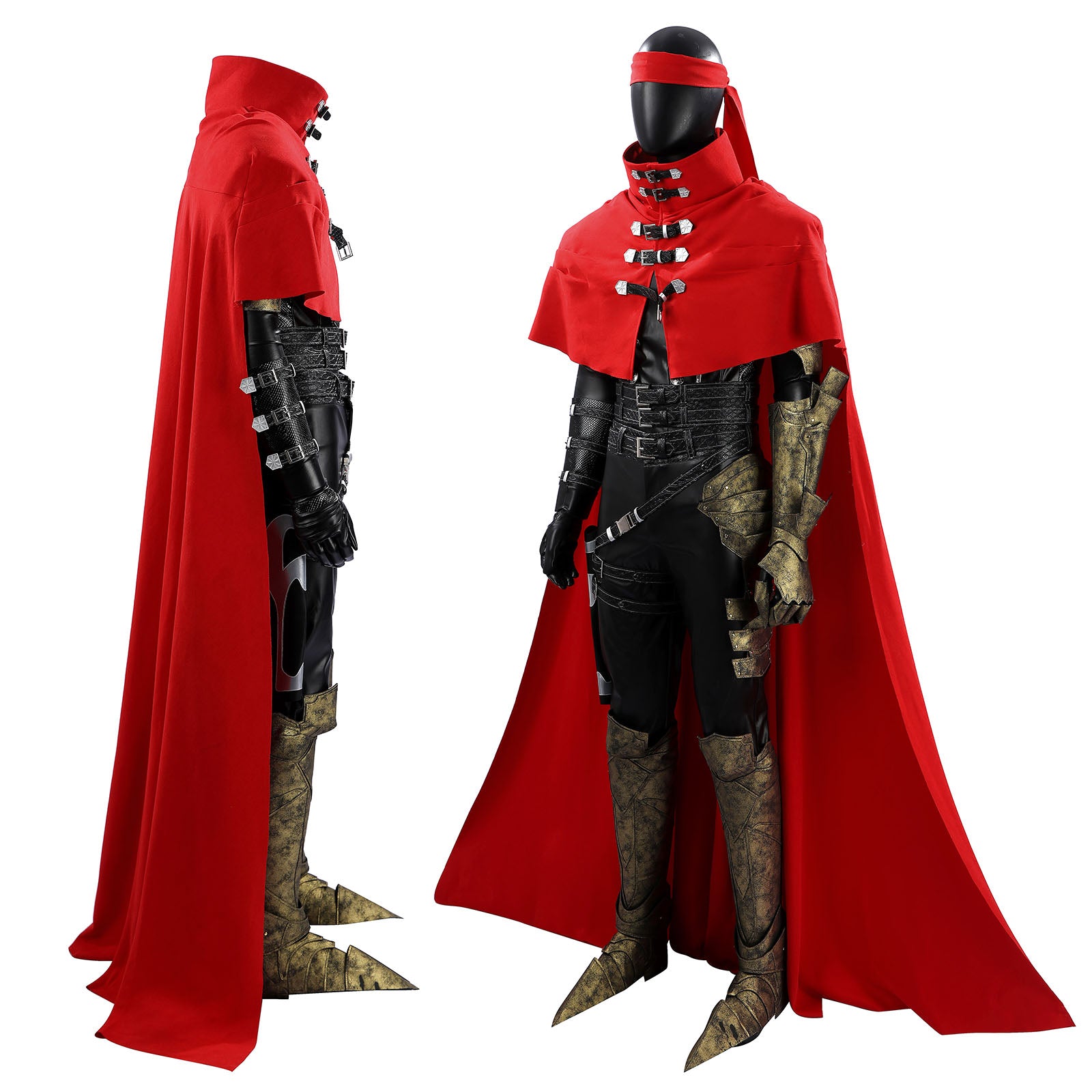 Final Fantasy VII Revelation Vincent Valentine Top Level Cosplay Costumes Theme Party Outfits