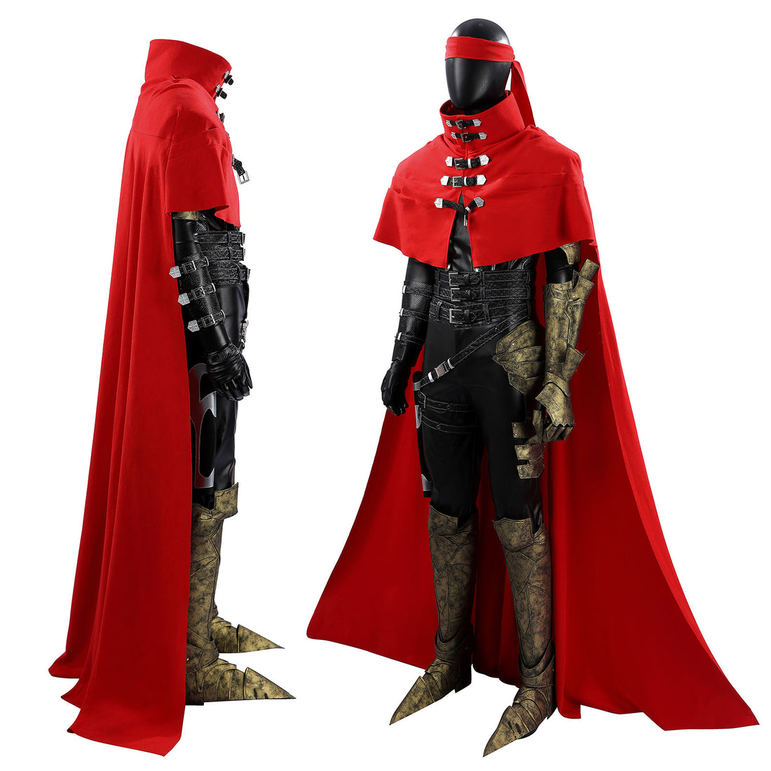 Final Fantasy VII Revelation Vincent Valentine Top Level Cosplay Costumes Theme Party Outfits