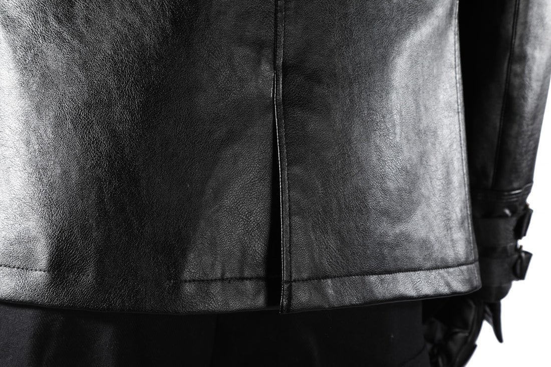 Resident Evil 9 Requiem Leon Leather Jacket Fullset Cosplay Costumes