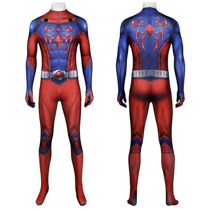 Spider-Man 2 Peter Parker Scarlet III Suit Male Jumpsuit Cosplay Costumes