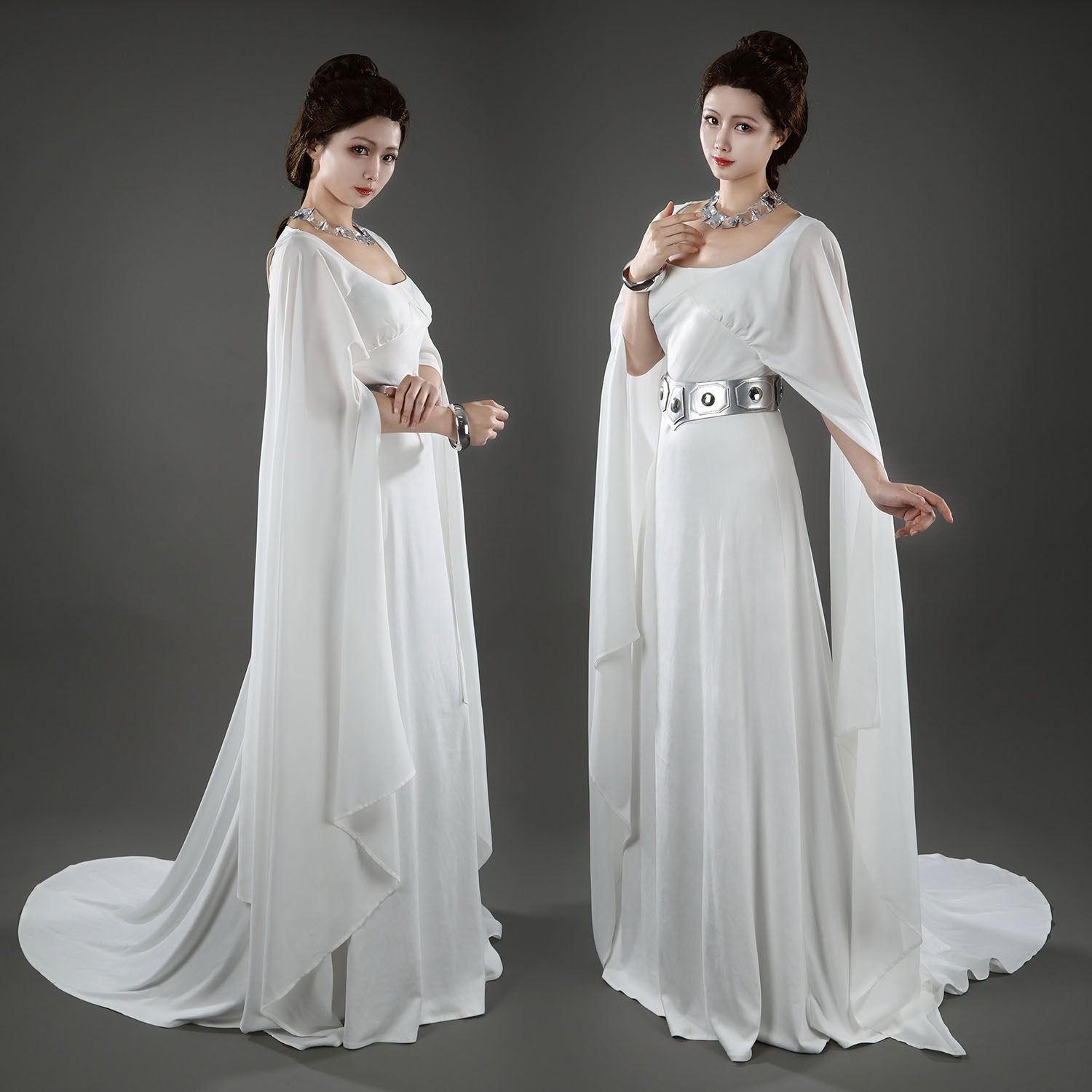 Star Wars 4 A New Hope Princess Leia Dress Cosplay Costumes