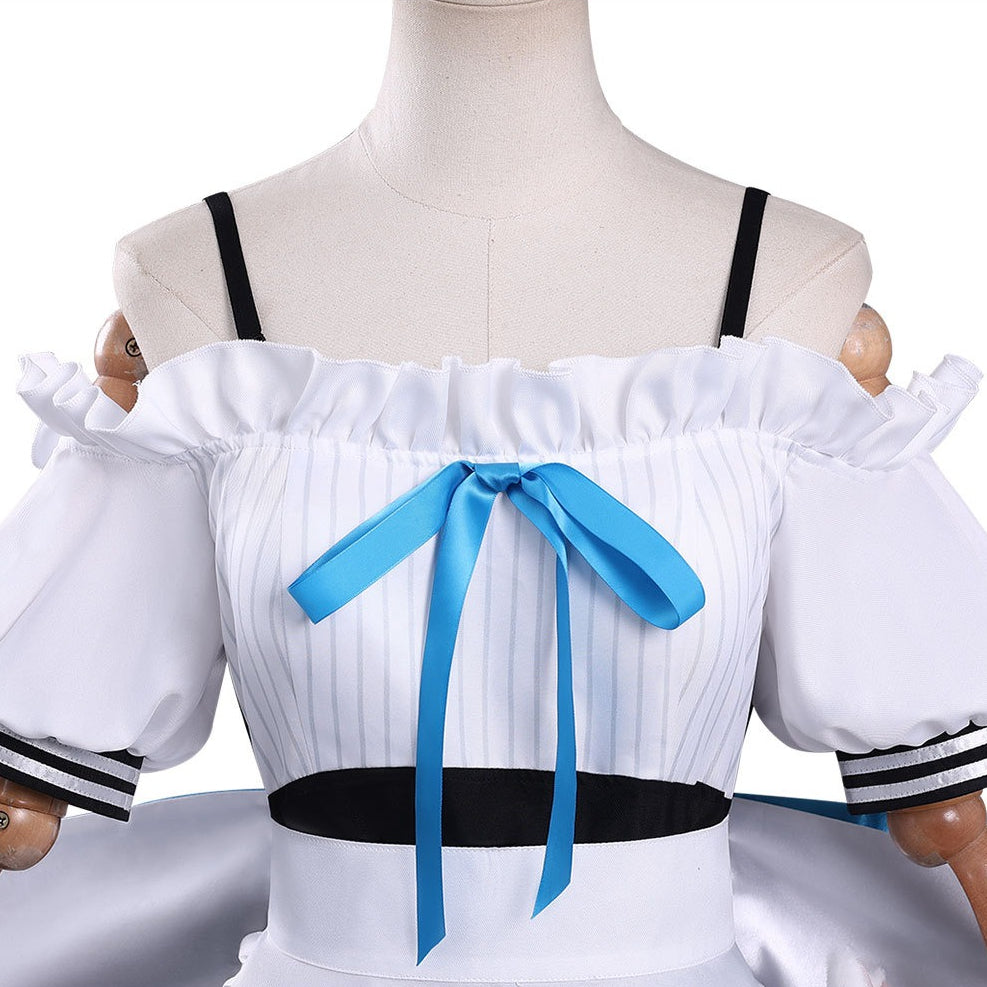 Game Azur Lane Laffey X Don Quijote Maid Outfit Cosplay Costumes