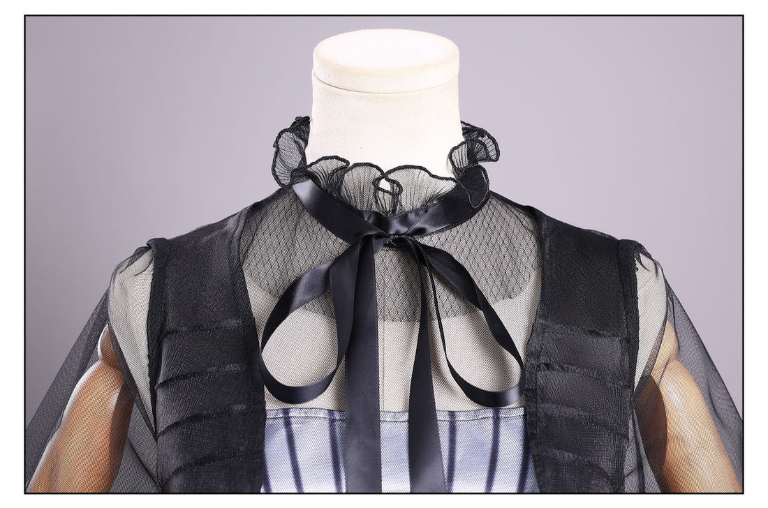 Wednesday Addams Season 2 Adult Kids Prom Dress Cosplay Costumes